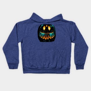 Dark Jack-o'-lantern Kids Hoodie